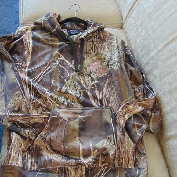 J. America Huzu Camo Hoodie Sz M NWOT Pullover - Picture 6 of 10
